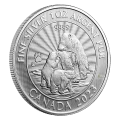 2023 Canada $5: The Majestic Polar Bear and Cubs - 1 oz Fine Silver Bullion Coin