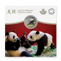 2018 Canadian $8 The Peaceful Panda, a Gift of Friendship - Fine Silver Coin - Card is damaged