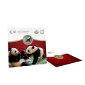 2018 Canadian $8 The Peaceful Panda, a Gift of Friendship - Fine Silver Coin - Card is damaged
