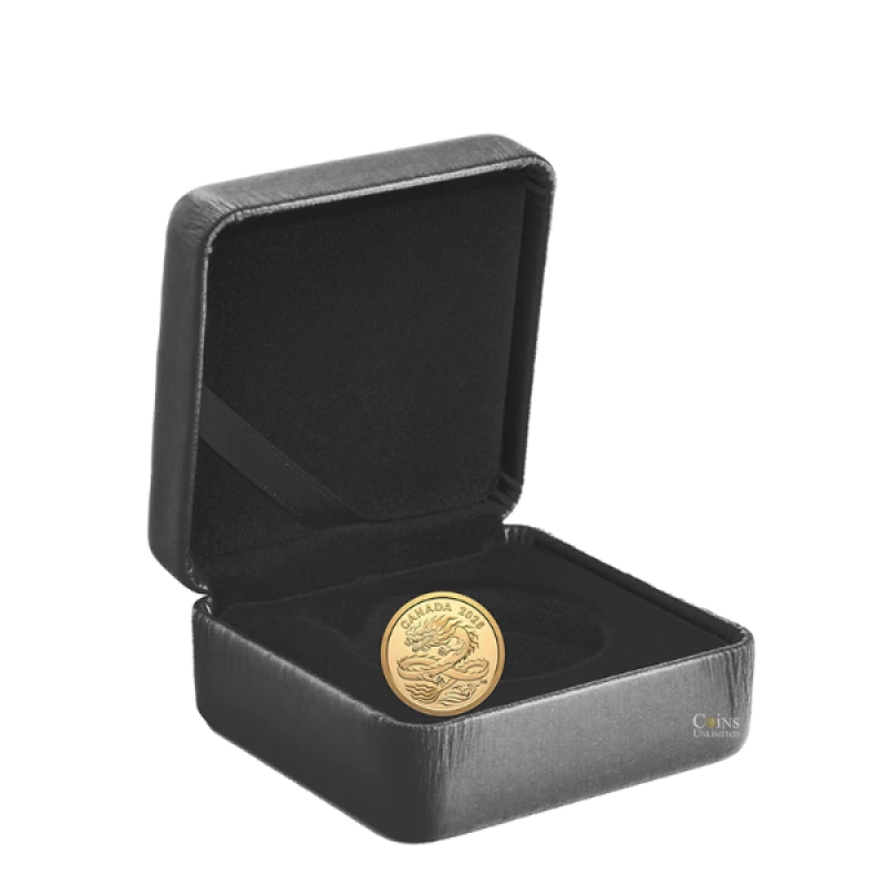 2026 Canada $8 Lucky Dragon - 1/20 oz. Pure Gold Coin