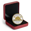 2015 Canadian 5-Cent Big Coin Series: Beaver 5-ounce Fine Silver & Gold-plated Coin