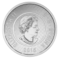 2016 Canadian $2 Big Coin Series: Polar Bear 5-ounce Fine Silver Coloured Toonie Coin