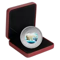 2016 Canadian $2 Big Coin Series: Polar Bear 5-ounce Fine Silver Coloured Toonie Coin
