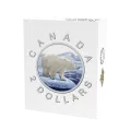 2016 Canadian $2 Big Coin Series: Polar Bear 5-ounce Fine Silver Coloured Toonie Coin