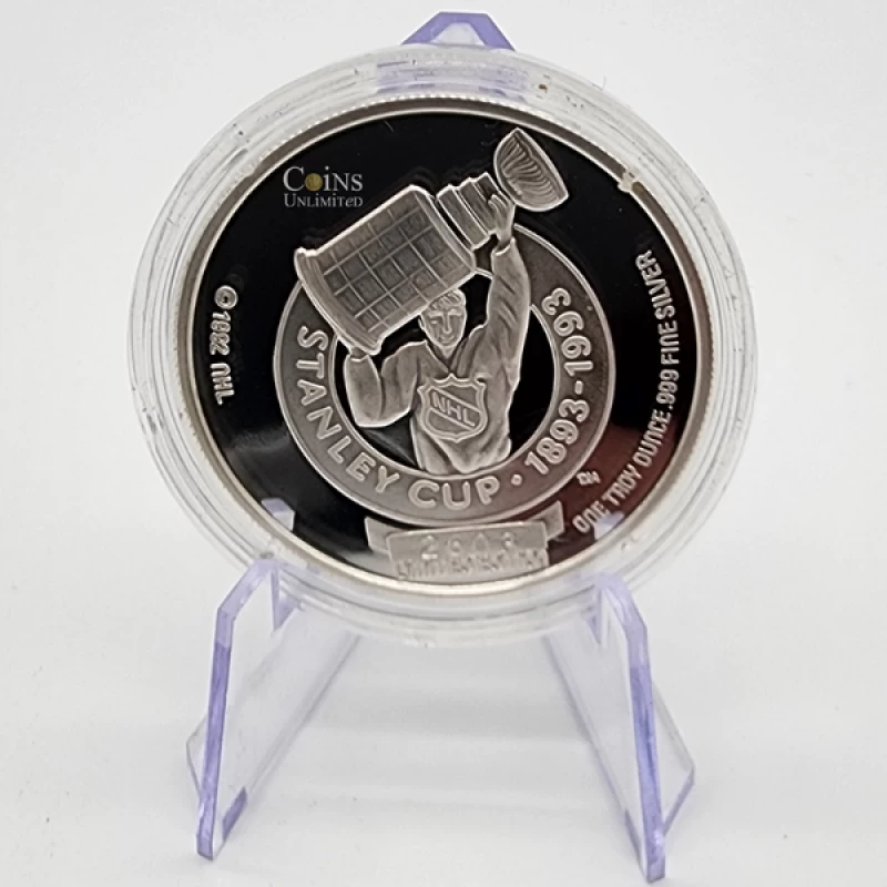 1993 NHL Champions De La Coupe Stanley Montreal Canadiens 1 oz 999
