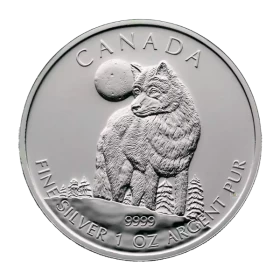 2011 Canada $5 Wildlife Series: Timberwolf Silver Maple Leaf 1 oz 9999 Bullion Coin *PAYPAL & CANADA ONLY*