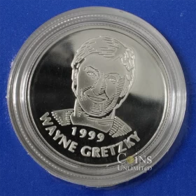 1999 Wayne Gretzky Inducted into the Hockey Hall of Fame Commemorative Medallion