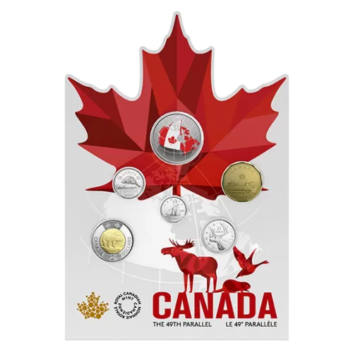2018 Canadian From Far and Wide 6-Coin Circulation Gift Set ft. 50-Cent (Glow-in-the-Dark)