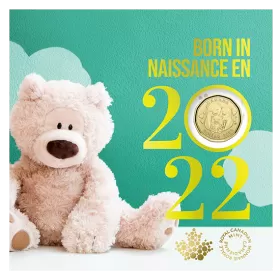 2022 Canadian Baby Coin Gift Set ft $1 Specially Struck Loonie Dollar