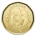 2022 Canadian Baby Coin Gift Set ft $1 Specially Struck Loonie Dollar