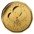 2015 Canadian Birthday Coin Gift Set - plastic sleeve missing