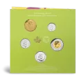 2015 Canadian Birthday Coin Gift Set - plastic sleeve missing
