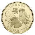2021 Canada 5-Coin Holiday Gift Set ft Special Loonie Dollar