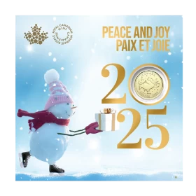 2025 Canada 5-Coin Holiday Gift Set ft Special Loonie Dollar