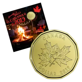 2019 O Canada Coin Gift Set ft $1 Specially Struck Loonie Dollar