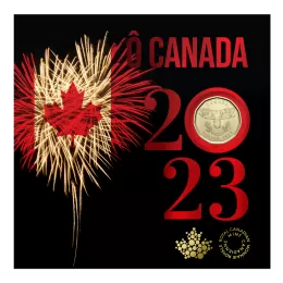 2023 Canadian O Canada Coin Gift Set ft $1 Specially Struck Loonie Dollar