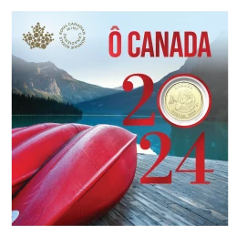 2024 Canadian O Canada Coin Gift Set ft $1 Specially Struck Loonie Dollar