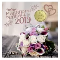 2019 Canadian Wedding Coin Gift Set ft $1 Specially Struck Loonie Dollar