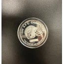1992 AFC Champions Buffalo Bills 1 oz 999 Fine Silver Medallion - No COA (Limited Edition) - Tarnished