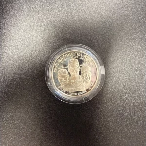1993 Batting Champions Toronto Blue Jays 1 oz 999 Fine Silver Medallion - No COA (Limited Edition) - Tarnished 1993 Batting Champions Toronto Blue Jays 1 oz 999 Fine Silver Medallion - No COA (Limited Edition) - Tarnished