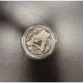 1993 Batting Champions Toronto Blue Jays 1 oz 999 Fine Silver Medallion - No COA (Limited Edition) - Tarnished