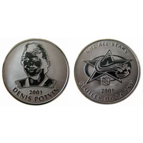2001 Canada NHL® All-Stars Denis Potvin - Medallion In Capsule