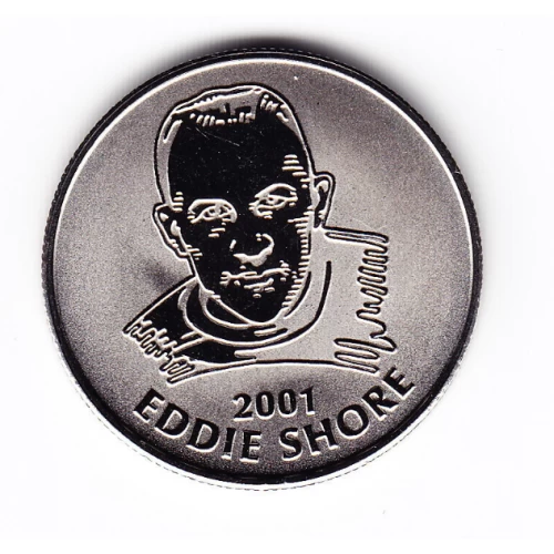2001 Canada NHL® All-Stars - Eddie Shore - Medallion In Capsule