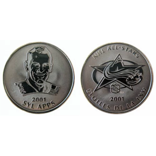 2001 Canada NHL® All-Stars Syl Apps - Medallion In Capsule