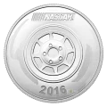 2016 NASCAR® 1 oz Fine Silver Medallion