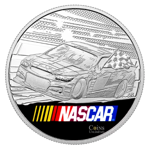 2016 NASCAR® 1 oz Fine Silver Medallion