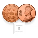 2023 Coronation Medallion - King Charles III -  Bronze Medallion - Tarnished
