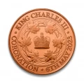 2023 Coronation Medallion - King Charles III -  Bronze Medallion - Tarnished