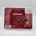 2010 Canada 6-Coin Polar Bear Collection Card & Year Set
