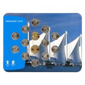 2010 Canada Vancouver Olympic Winter Games Coin Collection