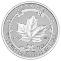 2015 Canadian The Maple Leaf - Fine Silver 5-Coin Fractional Set