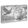 2016 United States $1 30th Anniversary of the Silver Eagle - 3 oz Pure Silver Coin and Bar Set