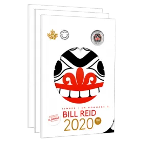 2020 Canadian 6-Coin Bill Reid Commemorative Collector Keepsake Set