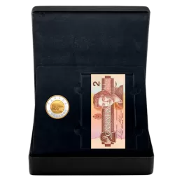 2021 Canadian $2 25 Years of the $2 Piece: From Bill to Coin Numismatic Set
