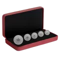 2021 Canadian Fine Silver 5-Coin Fractional Set - Our Arboreal Emblem: The Maple Tree