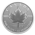 2021 Canadian Fine Silver 5-Coin Fractional Set - Our Arboreal Emblem: The Maple Tree