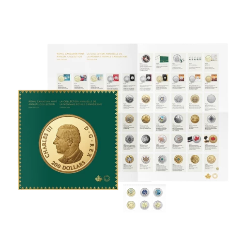 2024 Annual Collection Book with poster and Special Edition Uncirculated Set