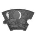 2025 Canada $50 Moon Phases - Fine Silver with Black Rhodium Plating Puzzle Coin Set