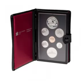 1981 Canadian Proof Double Dollar Set- may be lightly toned or cloudy