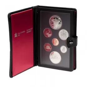 1982 Canadian Proof Double Dollar Set- may be lightly toned or cloudy