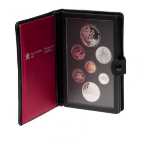 1983 Canadian Proof Double Dollar Set-may be toned or cloudy
