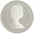 1987 Canadian 7-Coin Proof Double Dollar Set ft $1 John Davis Exploration/Davis Strait 400th Anniv Silver Dollar-may be lightly toned or loudy