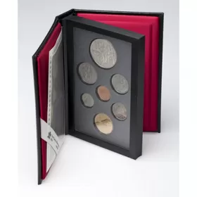 1990 Canada Proof Double Dollar Set - Henry Kelsey Tricentennial-may be toned or cloudy