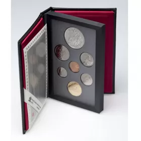 1994 Canada Proof Double Dollar Set - R.C.M.P Northern Dog Team Patrol- may be toned or cloudy