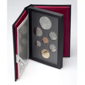 1995 Canada Proof Double Dollar Set - 325th Anniversary of the Hudsons Bay Company-may be toned or cloudy