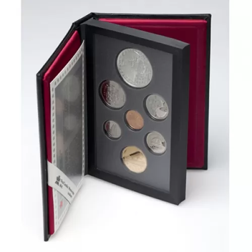 1995 Canada Proof Double Dollar Set - 325th Anniversary of the Hudsons Bay Company-may be toned or cloudy